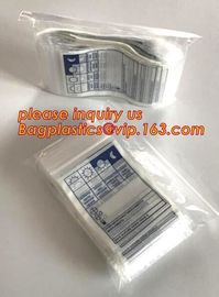 LDPE Medical Zip Lock Bag/ Medical Zipper Bag/PE transparent k bag, Medical Zip Lock Poly bag / Small Zipper Plast supplier