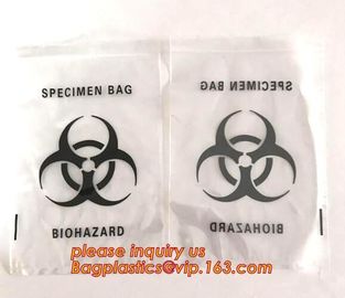 Custom printed LDPE medical k pills medicine zipper resealable small plastic bag, medical grade clear plastic zipp supplier