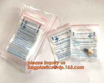 Medical Zipper Bag/LDPE Medical zipper bag/Medicine zipper Bag, writable medical k pills capsule packaging bag zip supplier