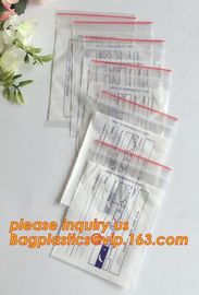 the zipper bag for medical use,zipper medical bags,medical trauma bag, Zipper Sealing Medical Packing Bag for Animal/ Me supplier