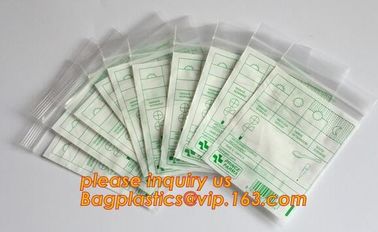 the zipper bag for medical use,zipper medical bags,medical trauma bag, Zipper Sealing Medical Packing Bag for Animal/ Me supplier