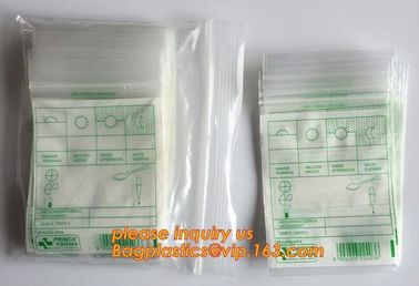 the zipper bag for medical use,zipper medical bags,medical trauma bag, Zipper Sealing Medical Packing Bag for Animal/ Me supplier