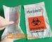 Customized Medical k bag/Zipper bag with lock for packaging, envelope Medicine Zip Lock Bag for Hospital packaging supplier