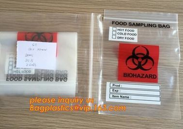 medical packaging plastic sterilized medical k bag, block writable zip lock drug medical envelope bags, packaging supplier