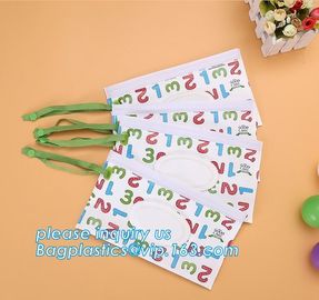 Plastic packaging bag baby EVA Tissue wet wipes bag, reusable and portable wet wipe pouch bag, Reusable wet wipe pouch t supplier