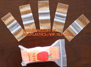 Mini K zipper bag Reclosable Apple Bags colorful mini bag, mini apple bags mini plastic zipper PACKAGE CORN STARCH supplier