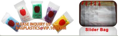 Mini K zipper bag Reclosable Apple Bags colorful mini bag, mini apple bags mini plastic zipper PACKAGE CORN STARCH supplier