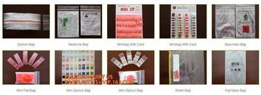 Mini zip lock storage bag, plastic zipper bags / lovely &amp; cute candy bags /snack zipper bags, Flexible packaging plastic supplier