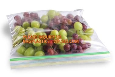 Food Vegetable Storage Bag Airtight Zip Lock Bags, Reusable Transparent Custom Printed Corn Starch Packing Zip Lock Bag supplier