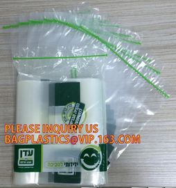 Food Vegetable Storage Bag Airtight Zip Lock Bags, Reusable Transparent Custom Printed Corn Starch Packing Zip Lock Bag supplier