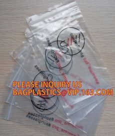 Customize Resealable Plastic Clear Poly k Baggies custom zip lock bag, LDPE HDPE CPE PPE PVC Plastic Slider Zipper supplier