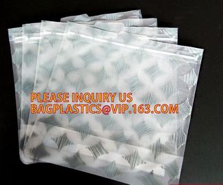 Custom self sealing zip lock bag+pp transparent garment bag+ plastic packaging for shirts, seal pp plastic zip lock bag supplier