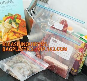 BANK PLASTIC COIN Reclosable Bag, Plastic food storage bag, k bag with double track for food or fruit storage by C supplier