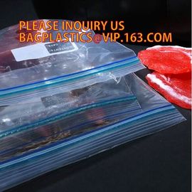 BANK PLASTIC COIN Reclosable Bag, Plastic food storage bag, k bag with double track for food or fruit storage by C supplier