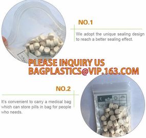 Food grade packing PE transparent custom printed zipper bags with double zipper, Sandwich k baggies food freezer supplier