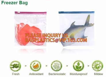 k Fresh Shield Freezer Bag, Water Approval Gallon slider Bags for Home Storaging, reclosable printed zip lock bag supplier