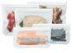 ReZip Seal Reusable Storage Bag PEVA food/snack/lunch storage bag, Reusable zip seal leakproof peva food snack storage b supplier