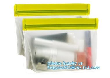 Reusable Snack Bags Sandwich Storage Bag, k Plastic Slider Storage Bag, food/snack candy storage bag, bagplastics supplier