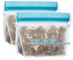 ReZip Seal Reusable Storage Bag PEVA food/snack/lunch storage bag, Reusable zip seal leakproof peva food snack storage b supplier