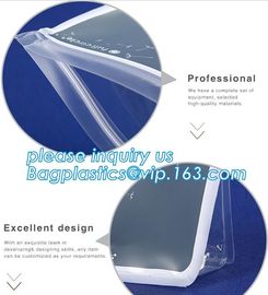 Seal Reusable PEVA Storage Bags ideal For Food Snacks, Lunch Sandwiches, Makeup, ReZip Seal Reusable Storage Bag PEVA fo supplier