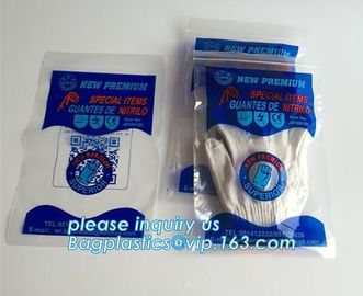 LDPE polybags, food packing clear grip seal polybags plastic k bag, Promotion Accept Clear Resealable Plastic grip supplier