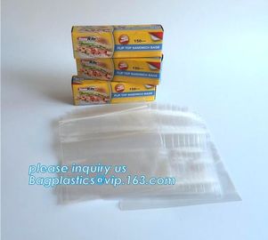 100% COMPOSTABLE food bag K freezer storage bags, Food grade plastic packing bag K slider storage bags CORN supplier