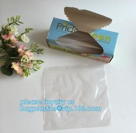 100% Biodegradable plant based PBAT PLA compostable stand up pouch kraft paper zip lock bags for clothes cosmetics makeu supplier