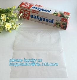 100% COMPOSTABLE food bag K freezer storage bags, Food grade plastic packing bag K slider storage bags CORN supplier