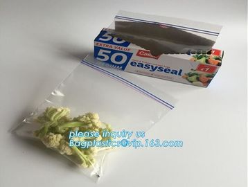 100% COMPOSTABLE food bag K freezer storage bags, Food grade plastic packing bag K slider storage bags CORN supplier