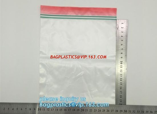 K color Double zipper food storage bags, custom products clear matte stand up K storage bags CORN STARCH BAG supplier