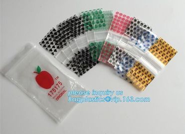 1515 mini apple k bags, apple baggies printed mini k bag with different size from china supplier, minigrip supplier