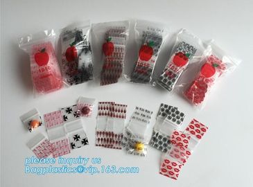 1515 mini apple k bags, apple baggies printed mini k bag with different size from china supplier, minigrip supplier