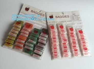 1515 mini apple k bags, apple baggies printed mini k bag with different size from china supplier, minigrip supplier