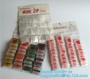 1515 mini apple k bags, apple baggies printed mini k bag with different size from china supplier, minigrip supplier