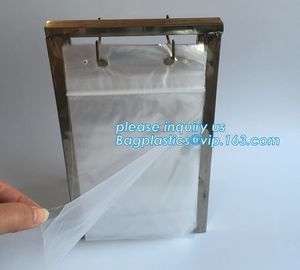 PE slider zipper saddle deli bag, Biodegradable k saddle deli bag, saddle deli slider bag, LDPE Custom Saddle deli supplier