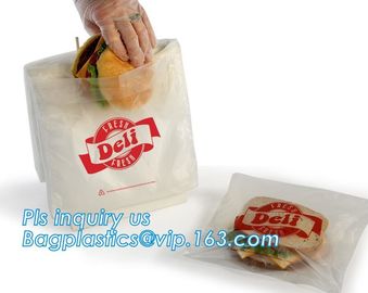 food grade LDPE Top Load saddle slider bag, Saddle deli bag with bottom slider for packing food, Biodegradable k s supplier