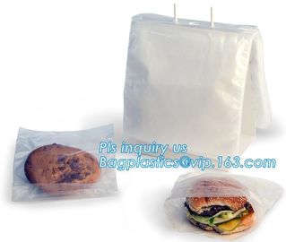 PE slider zipper saddle deli bag, Biodegradable k saddle deli bag, saddle deli slider bag, LDPE Custom Saddle deli supplier