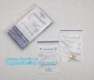 Medical powder plastic child proof zip lock bags / sachet herbal pills pack aluminium foil pouch, medical grip seal bags supplier