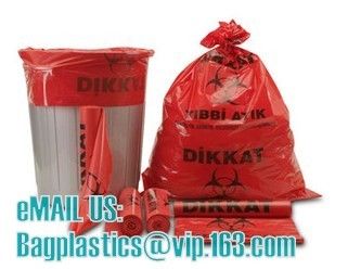 Biohazard Bin Liners, Biohazard Waste Bags, Biohazard Garbage, Waste Disposal, medical clinics, doctors offices nursing supplier