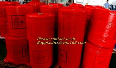 Biohazard Waste Bags, Biohazard Garbage, Waste Disposal Bag, Blue bags, sacks, medical clinics, doctors offices nursing supplier