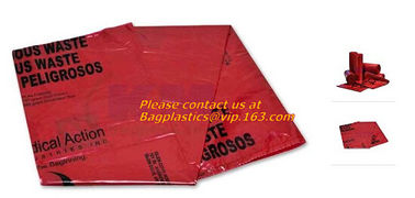 Biohazard Plastic Bags, Biohazard Bags, Red Biohazard Waste Bags, Medical waste Bag, infectious bags, bagplastics, bagea supplier