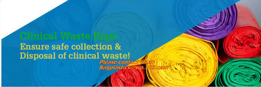 Biohazard Plastic Bags, Biohazard Bags, Red Biohazard Waste Bags, Medical waste Bag, infectious bags, bagplastics, bagea supplier