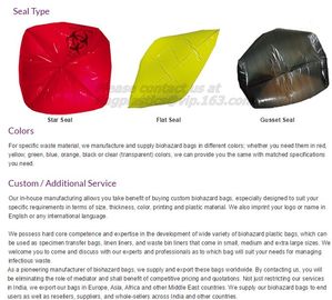 infectious biohazard bags, Clinical supplies, biohazard,Specimen bags, autoclavable bags, sacks, Cytotoxic Waste Bags supplier