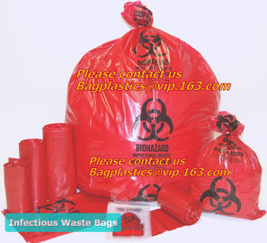 infectious biohazard bags, Clinical supplies, biohazard,Specimen bags, autoclavable bags, sacks, Cytotoxic Waste Bags supplier