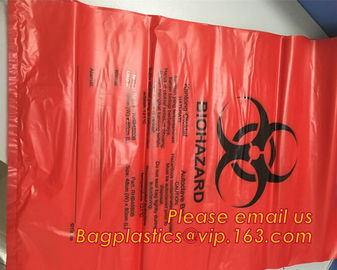 Medical Waste Bags, Red Infectious Waste Bags,Blue Soiled Linens Waste Bags,Yellow Infections Linens Waste Bags, bagease supplier