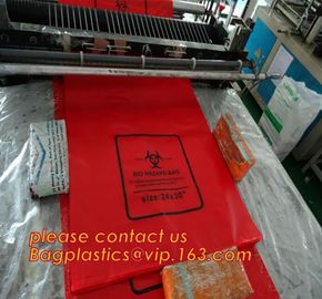 Medical Waste Poly Bag, Medical Printed Waste Bag Biohazard Bag, Medical Disposable Plastic Bags, bagplastics, bagease supplier