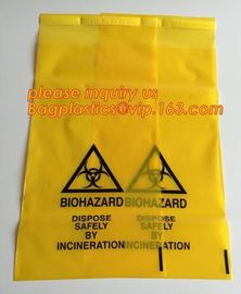 Extra large capacity biohazard drawtape trash bag interleaf coreless roll plastic garbage bag for hospital use, Industri supplier