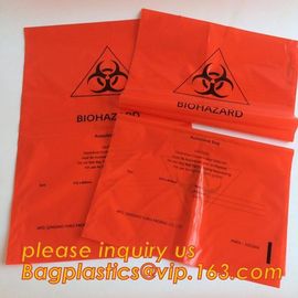 Extra large capacity biohazard drawtape trash bag interleaf coreless roll plastic garbage bag for hospital use, Industri supplier