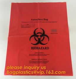 Extra large capacity biohazard drawtape trash bag interleaf coreless roll plastic garbage bag for hospital use, Industri supplier