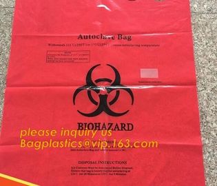 Biohazard Waste Garbage Bag, hazardous waste yellow plastic bag asbestos garbage bag, biohazard zipper bag, bagease, pac supplier